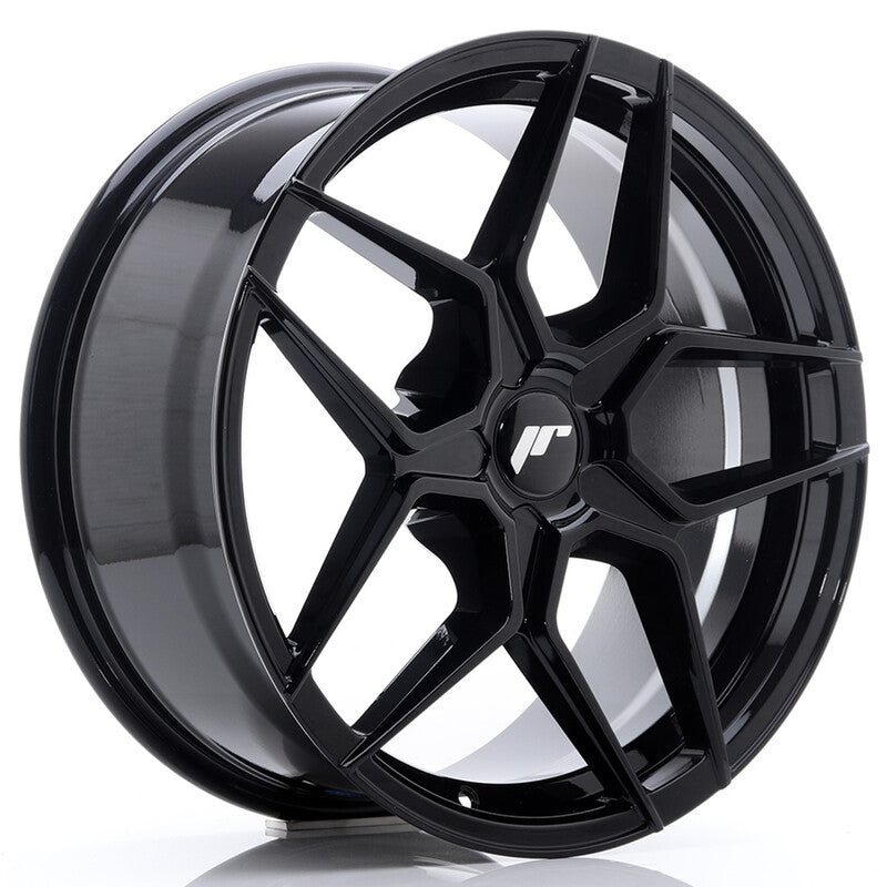 Llanta Japan Racing JR-34 18x8" PCD a medida (5 agujeros) ET20-42 Gloss Black
