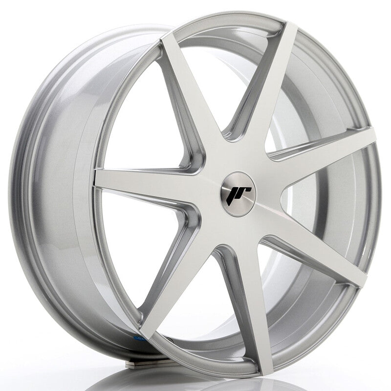 Llanta Japan Racing JR-20 20x8.5" PCD a medida (5 agujeros) ET20-40 Silver