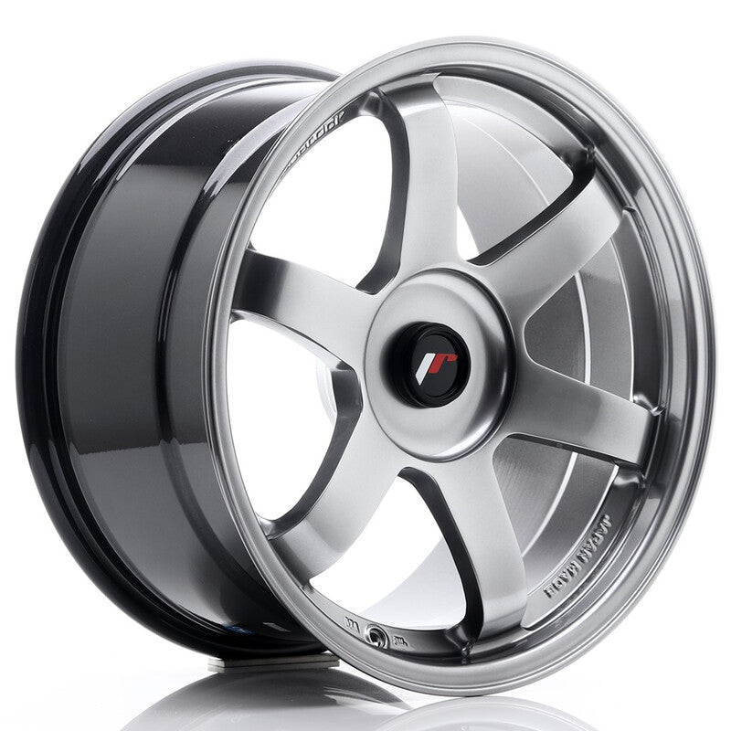 Llanta Japan Racing JR-3 Extreme Concave 18x9.5" PCD a medida (4 y 5 agujeros) ET22-38 Hyper Black
