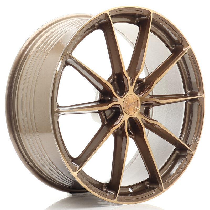 Llanta Japan Racing JR-37 Extreme Concave 21x9" PCD a medida (5 agujeros) ET10-52 Bronze