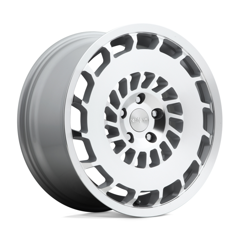Llanta Rotiform CCV 19x8.5" 5x112 ET45 Gloss Silver Machined
