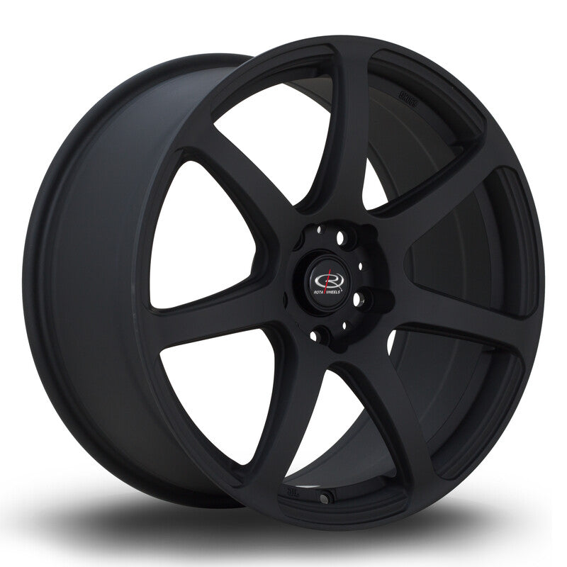 Llanta Rota Pro R 18x8.5" 5x114.3 ET44 Flat Black