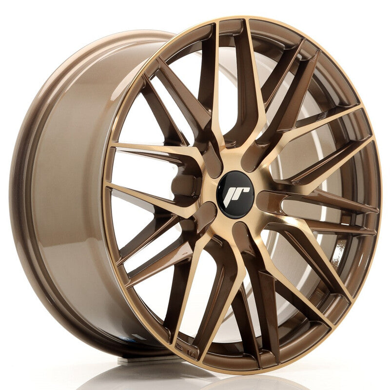 Llanta Japan Racing JR-28 18x8.5" PCD a medida (5 agujeros) ET20-40 Bronze