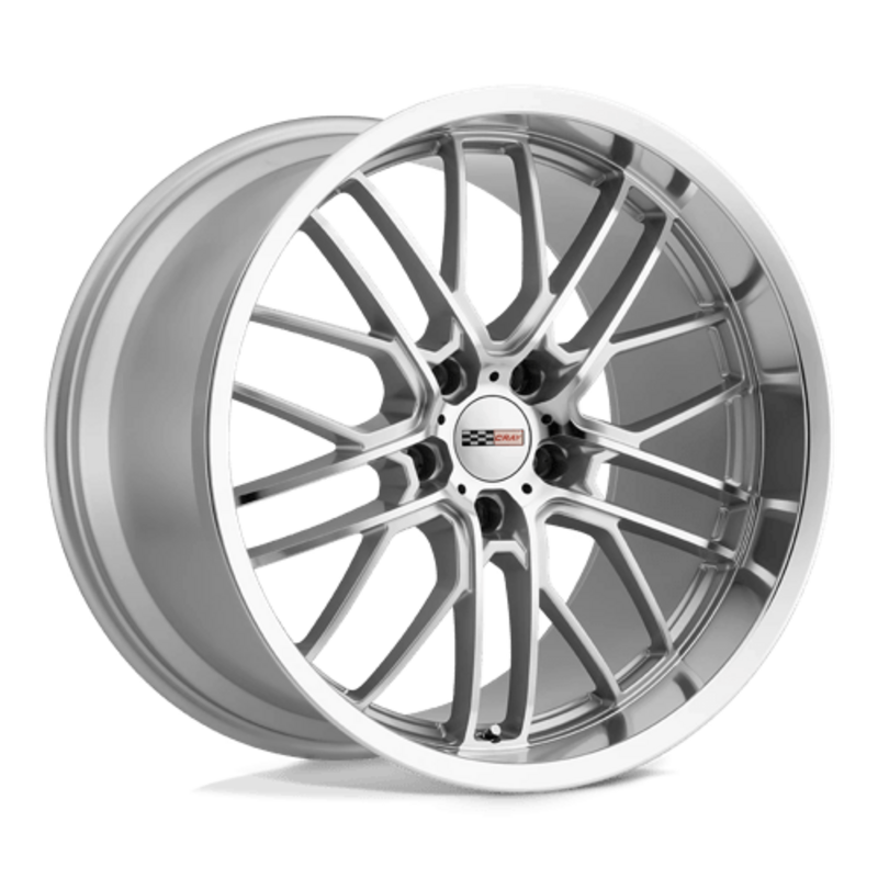 Llanta Cray Eagle 18x9" 5x120.65 ET50 Silver, Mirror Cut Face & Lip