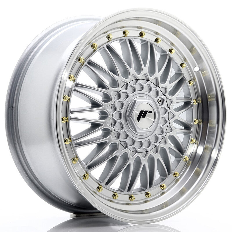 Llanta Japan Racing JR-9 18x8" PCD a medida (4 y 5 agujeros) ET35-40 Silver