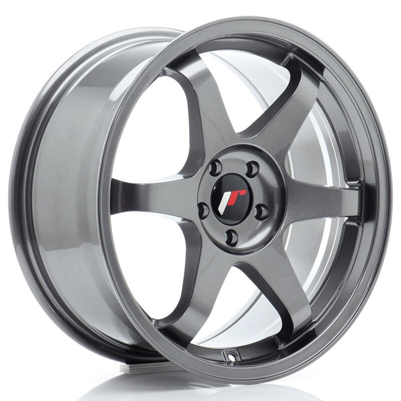 Llanta Japan Racing JR-3 17x8" 5x114.3 ET35 Gunmetal