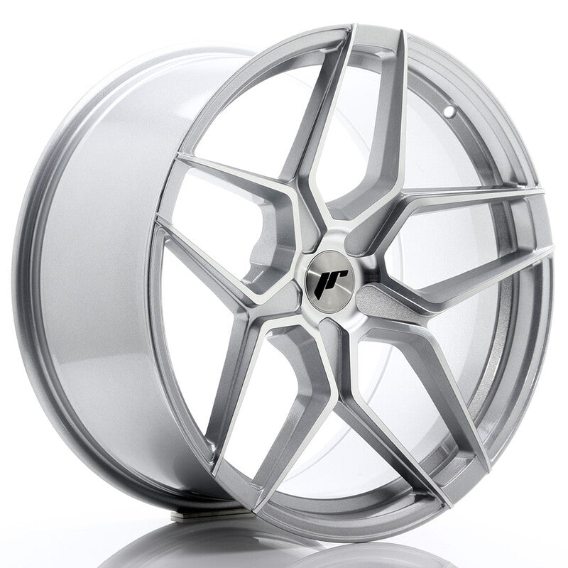 Llanta Japan Racing JR-34 Extreme Concave 20x10" PCD a medida (5 agujeros) ET20-40 Silver / Machined