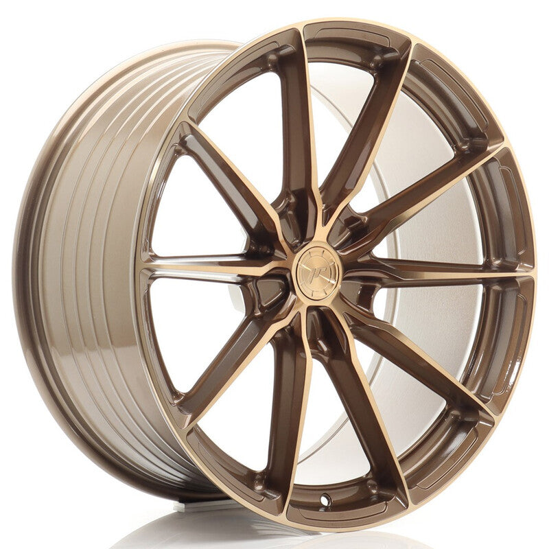 Llanta Japan Racing JR-37 Extreme Concave 21x9.5" PCD a medida (5 agujeros) ET0-35 Bronze