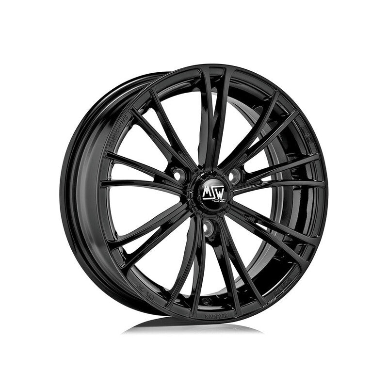 Llanta MSW X2 15x6.5" 3x112 ET30 Gloss Black