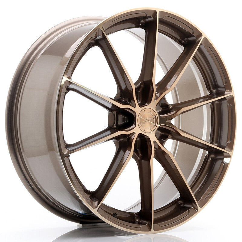 Llanta Japan Racing JR-37 20x8.5" PCD a medida (5 agujeros) ET20-45 Bronze