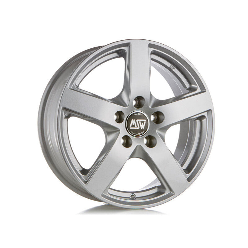 Llanta MSW 55 17x7.5" 5x112 ET40 Full Silver