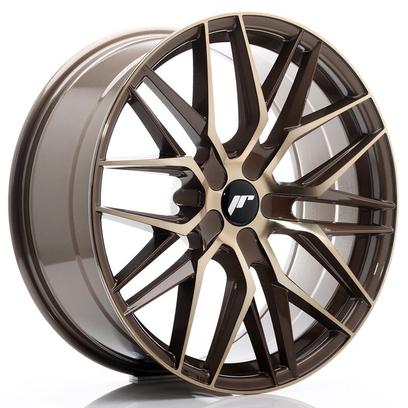 Llanta Japan Racing JR-28 20x8.5" PCD a medida (5 agujeros) ET20-40 Bronze