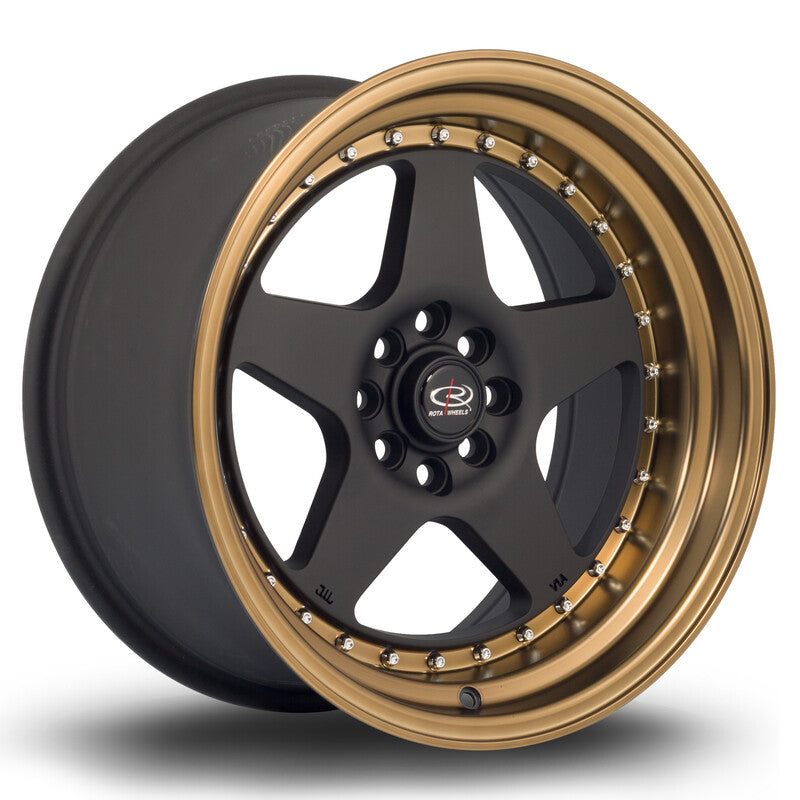 Llanta Rota Kyusha 17x9" 4x100/108 ET20 Flat Lip
