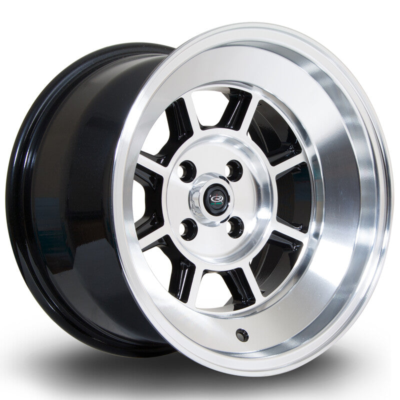 Llanta Rota BM8 15x9" 4x114.3 ET0 Silver