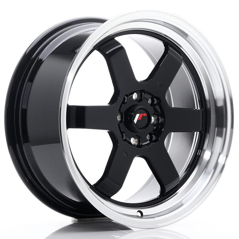 Llanta Japan Racing JR-12 17x8" 4x100/114.3 ET33 Gloss Black