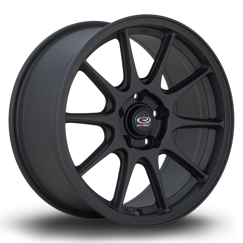 Llanta Rota Strike 17x8" 5x114.3 ET42 Flat Black