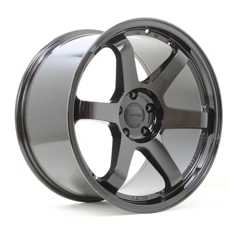 Llanta Rota Grid 19x9.5" 5x112 ET22 Gloss Black