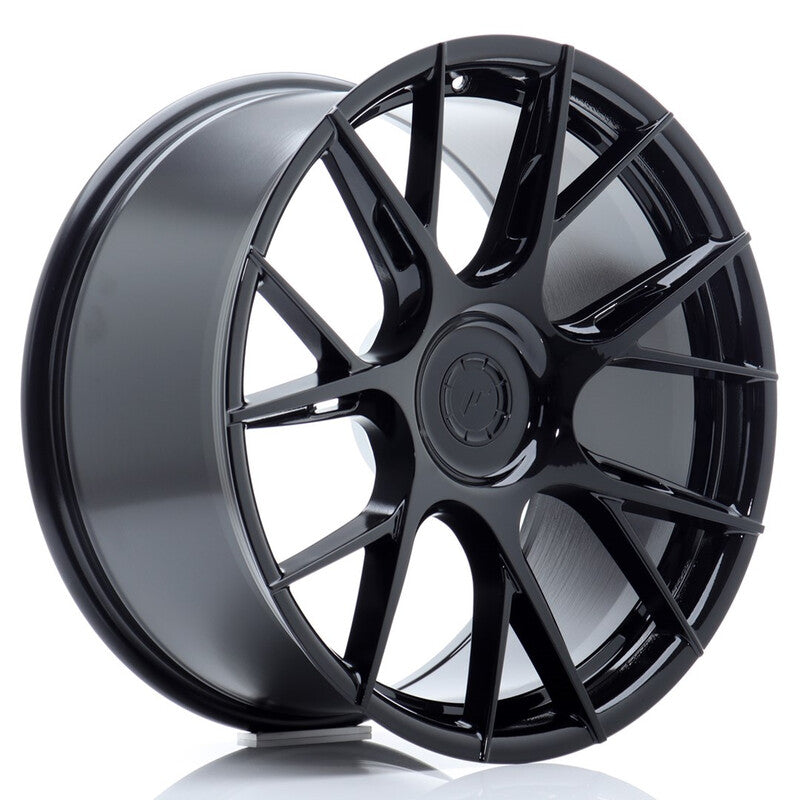 Llanta Japan Racing JR-42 19x9.5" PCD a medida (5 agujeros) ET20-42 Gloss Black