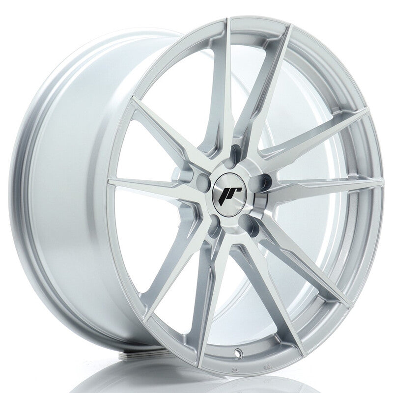 Llanta Japan Racing JR-21 Extreme Concave 20x10.5" PCD a medida (5 agujeros) ET15-45 Machined Silver