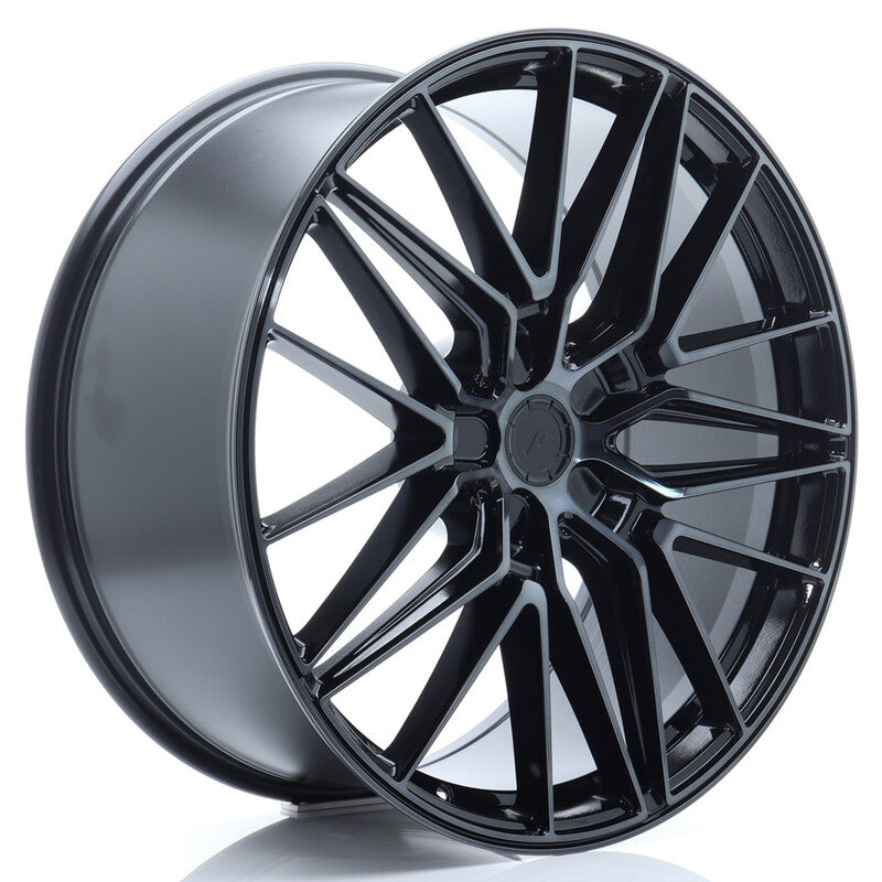 Llanta Japan Racing JR-38 22x10" PCD a medida (5 agujeros) ET20-57 Flat & Gloss Black