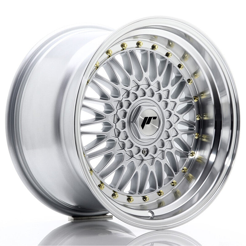 Llanta Japan Racing JR-9 17x10" PCD a medida (4 y 5 agujeros) ET20 Silver
