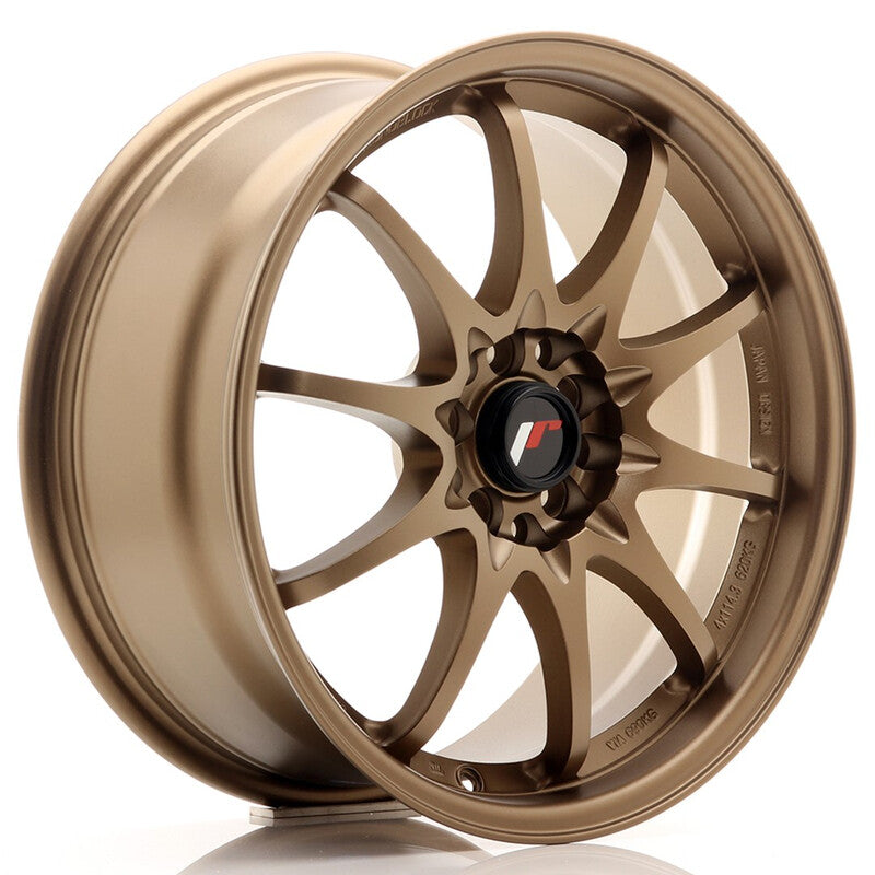 Llanta Japan Racing JR-5 17x7.5" 4x100/114.3 ET35 Dark Anodized Bronze