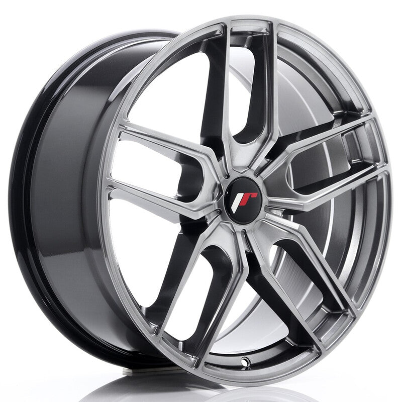 Llanta Japan Racing JR-25 19x8.5" PCD a medida (5 agujeros) ET20-40 Hyper Black