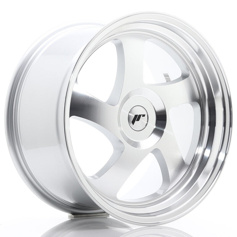 Llanta Japan Racing JR-15 18x9.5" PCD a medida (4 y 5 agujeros) ET20-40 Silver