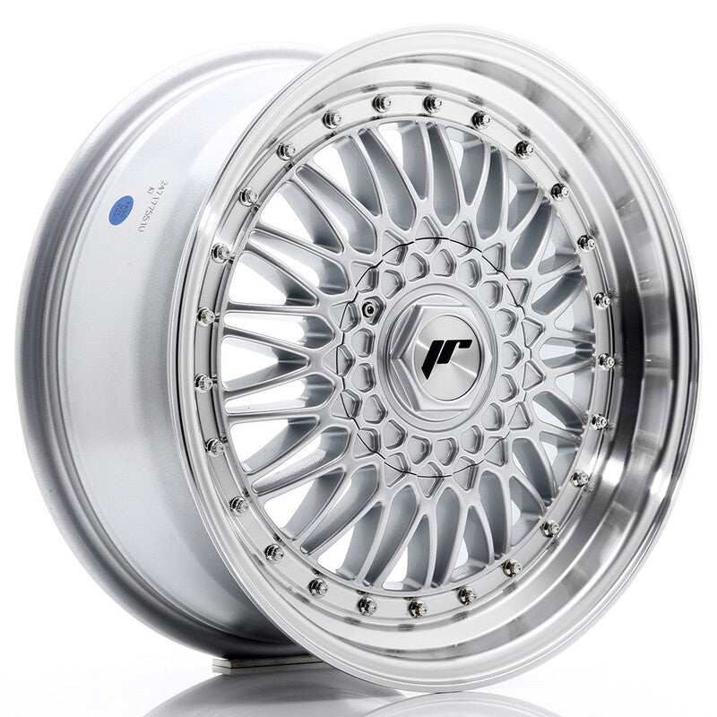 Llanta Japan Racing JR-9 17x7.5" PCD a medida (4 y 5 agujeros) ET20-35 Silver