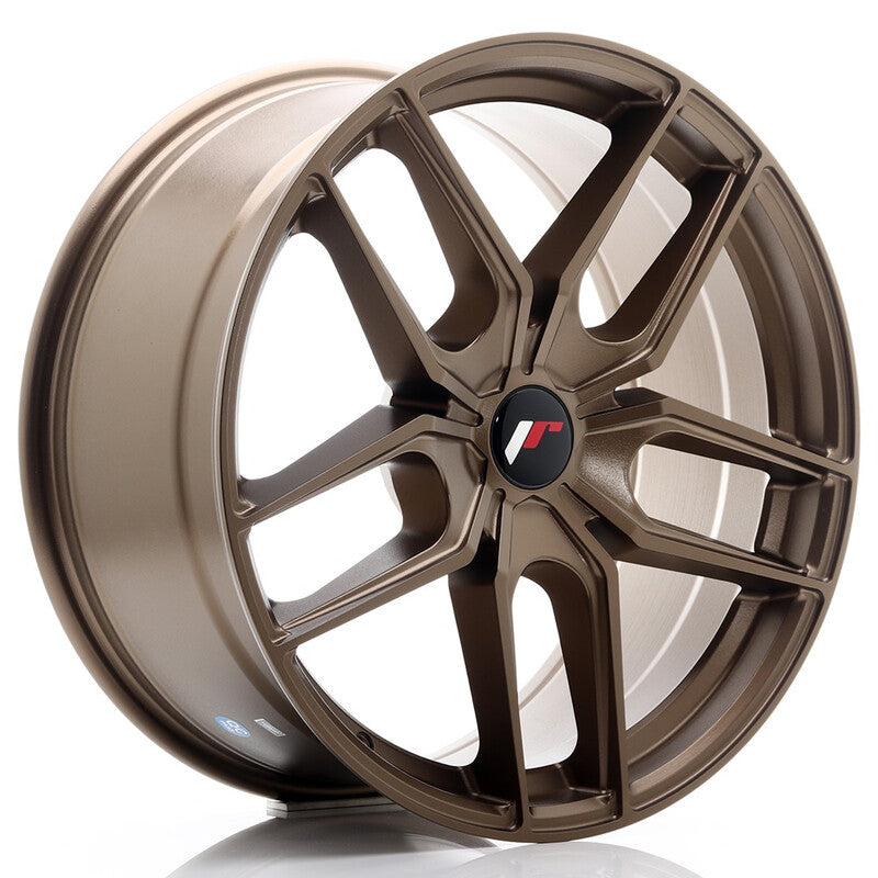 Llanta Japan Racing JR-25 19x8.5" PCD a medida (5 agujeros) ET20-40 Bronze