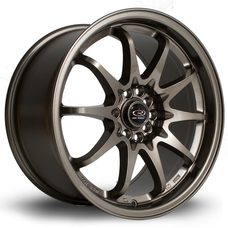 Llanta Rota Fighter 17x9" 5x100/114.3 ET50 Gloss Bronze