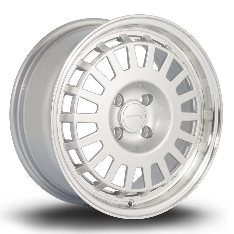 Llanta Rota EG6 16x7" 4x108 ET35 Silver