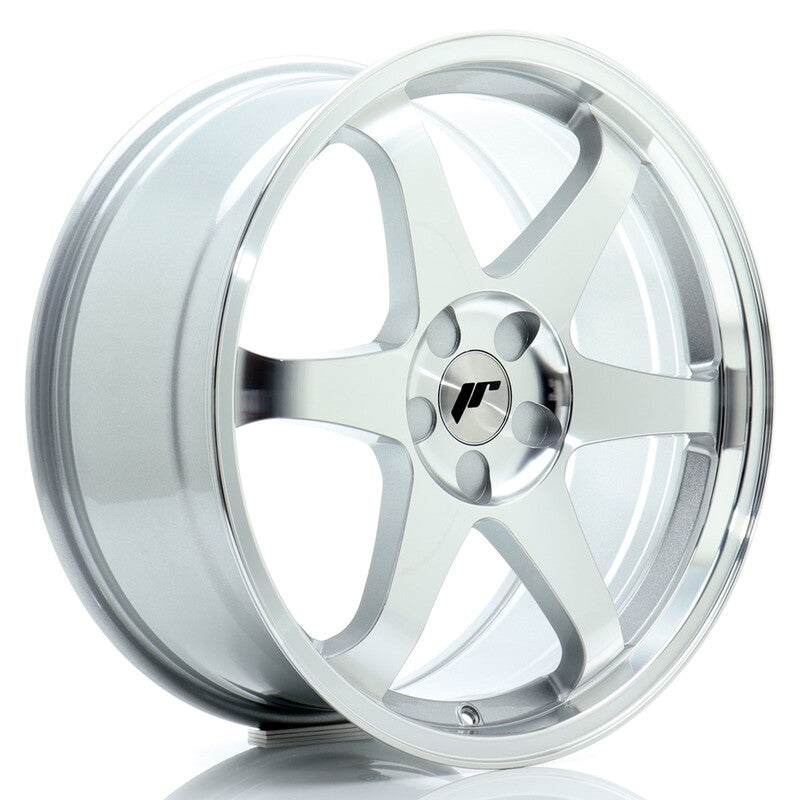 Llanta Japan Racing JR-3 19x8.5" PCD a medida (5 agujeros) ET20-42 Silver