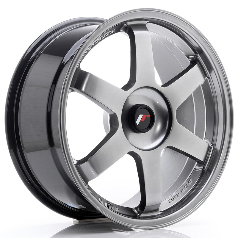 Llanta Japan Racing JR-3 18x8.5" PCD a medida (4 y 5 agujeros) ET25-42 Hyper Black