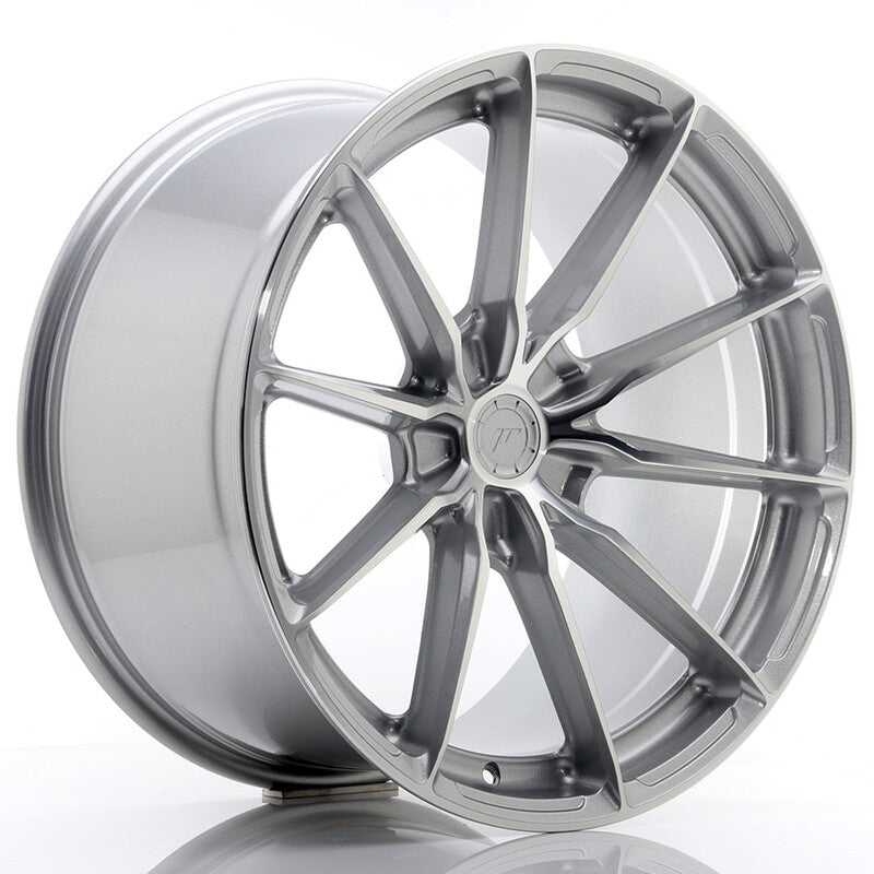 Llanta Japan Racing JR-37 Extreme Concave 20x10.5" PCD a medida (5 agujeros) ET20-40 Silver