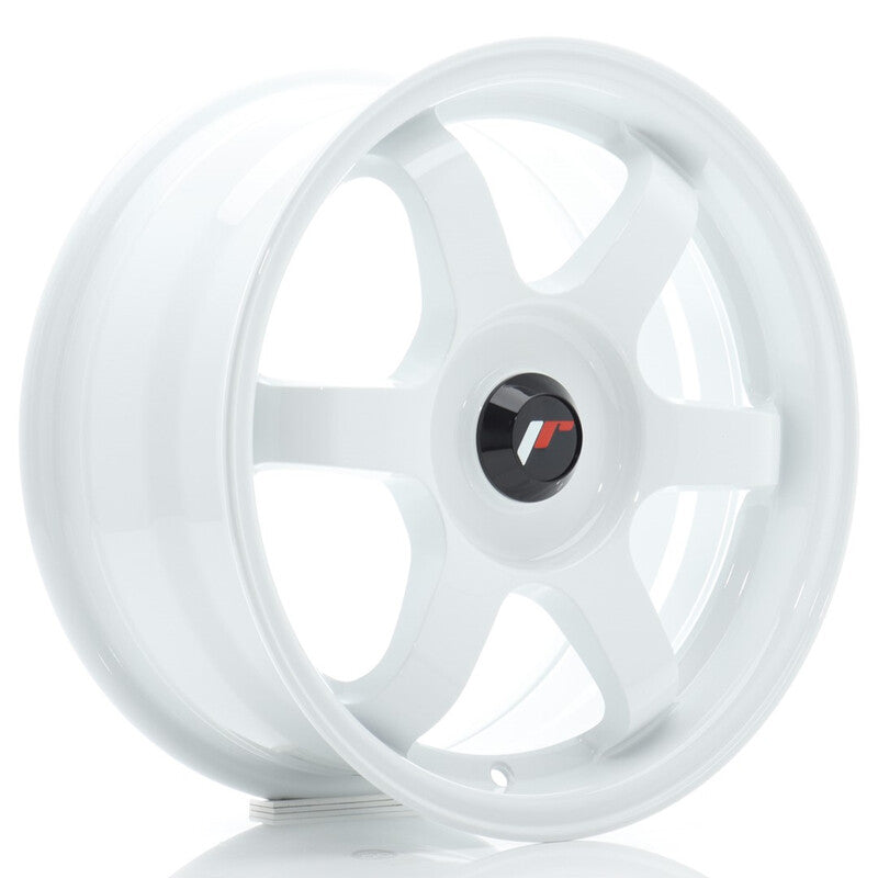 Llanta Japan Racing JR-3 15x7" PCD a medida (4 y 5 agujeros) ET25-42 White