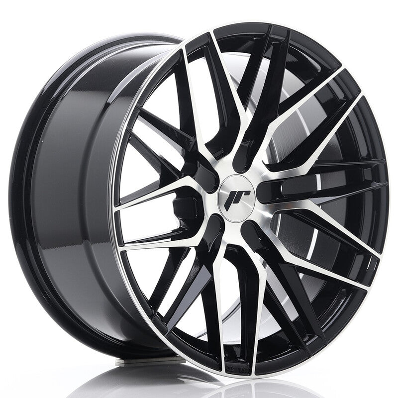 Llanta Japan Racing JR-28 Extreme Concave 18x9.5" PCD a medida (5 agujeros) ET20-40 Gloss Black