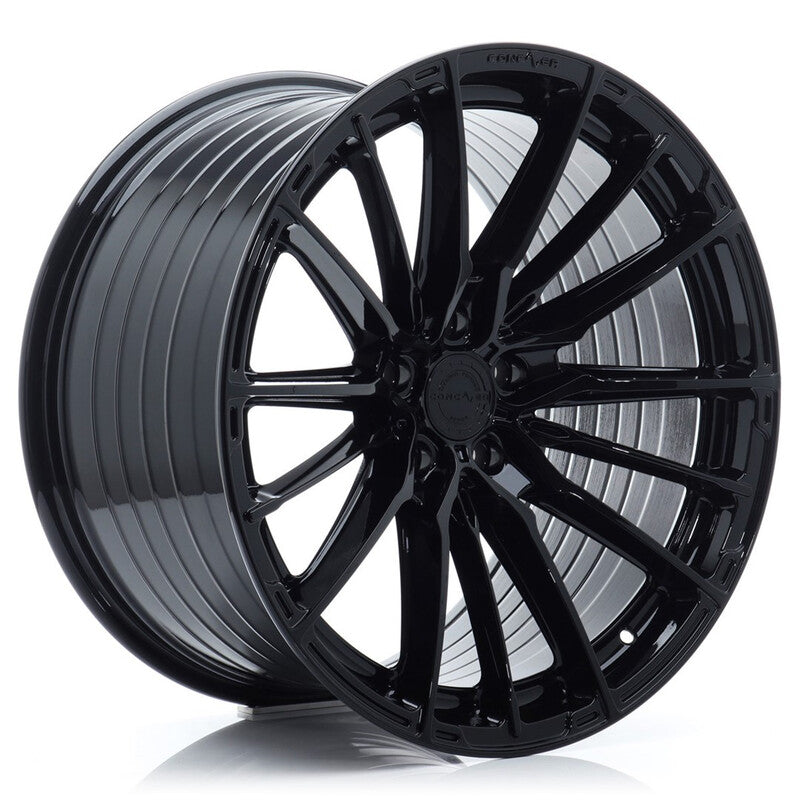 Llanta Concaver CVR7 22x9" PCD a medida (5 agujeros) ET10-52 Platinum Black