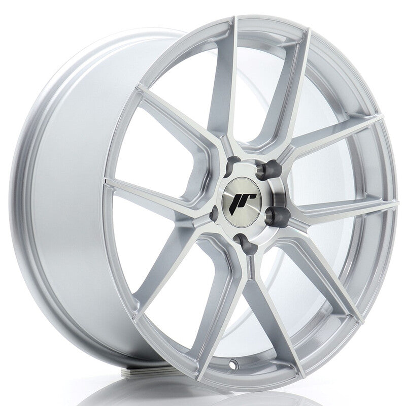Llanta Japan Racing JR-30 18x8.5" 5x112 ET45 Machined Silver
