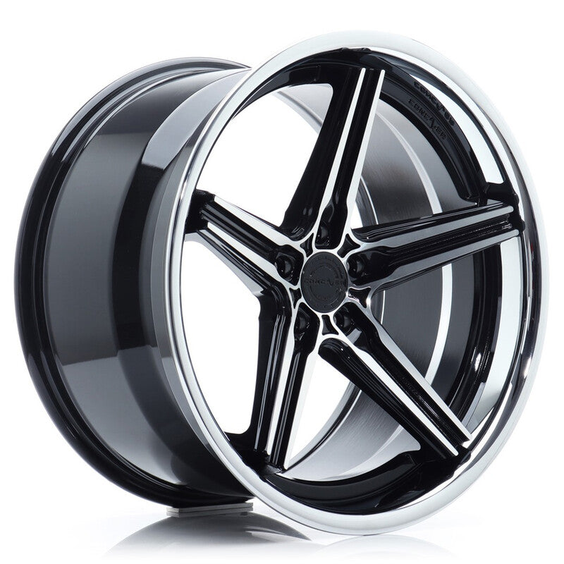 Llanta Concaver CVR9 21x10.5" PCD a medida (5 agujeros) ET0-10 Black Diamond Cut
