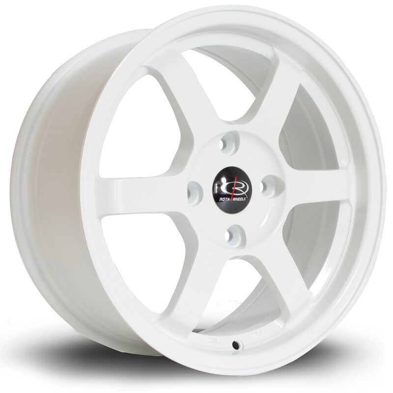 Llanta Rota Grid 16x7" 4x100 ET40 White