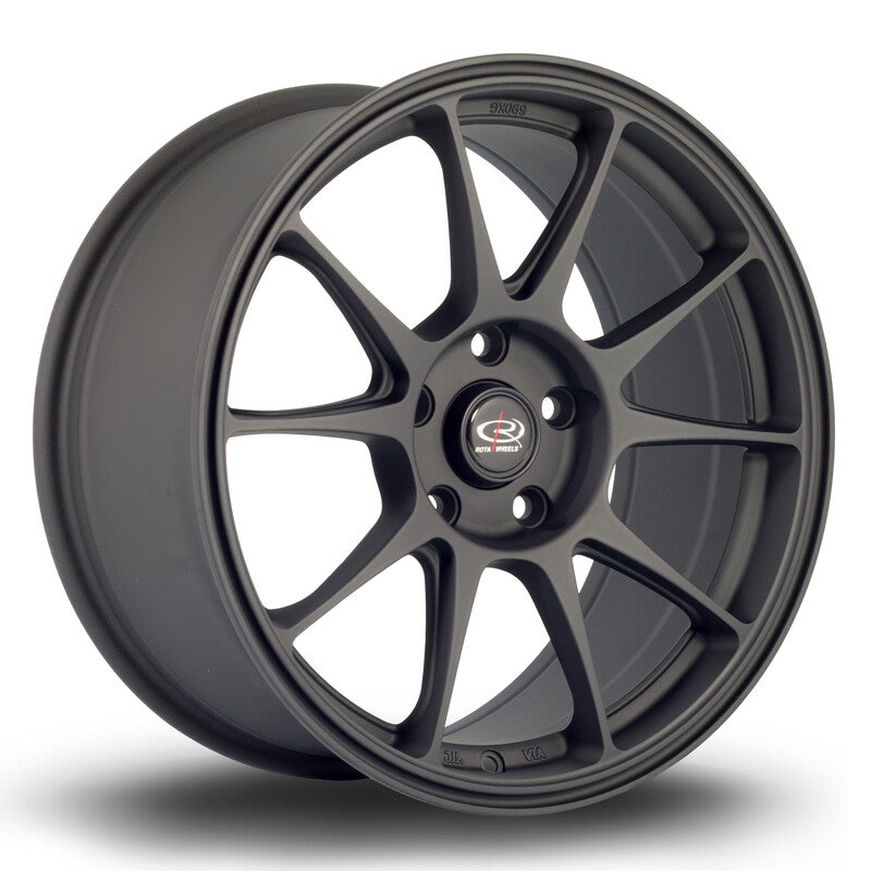 Llanta Rota Titan 17x8" 5x114.3 ET42 Satin Black