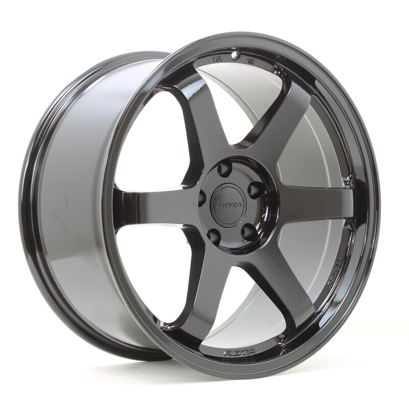 Llanta Rota Grid 19x10.5" 5x114.3 ET25 Gloss Black