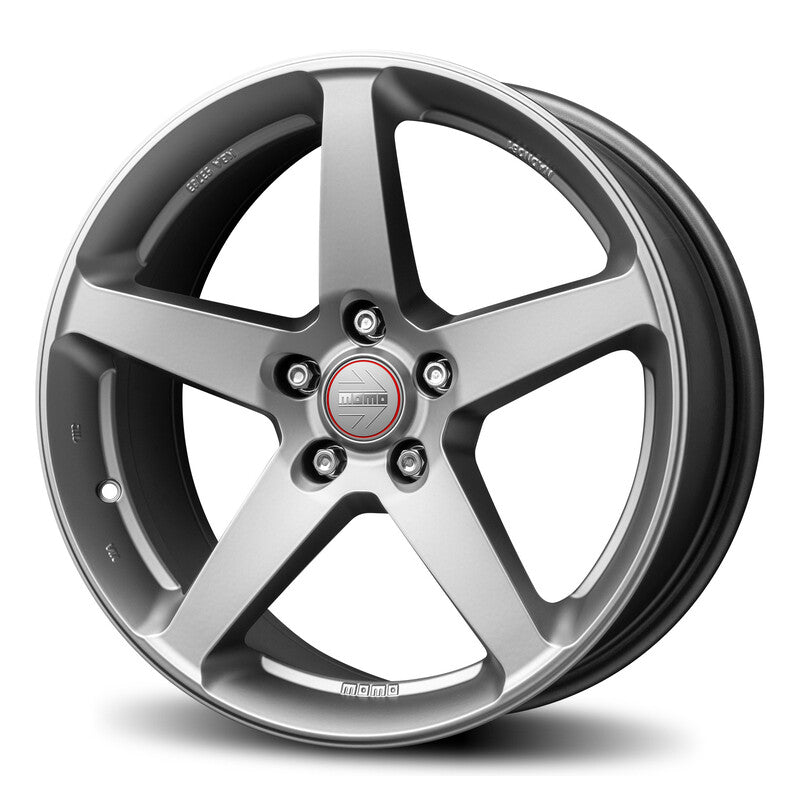 Llanta Momo Five 19x8.5" 5x108 ET43 Titan & Silver