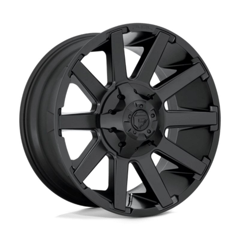 Llanta Fuel D437 Contra 20x9" 5x139.7/150 ET1 Satin Black