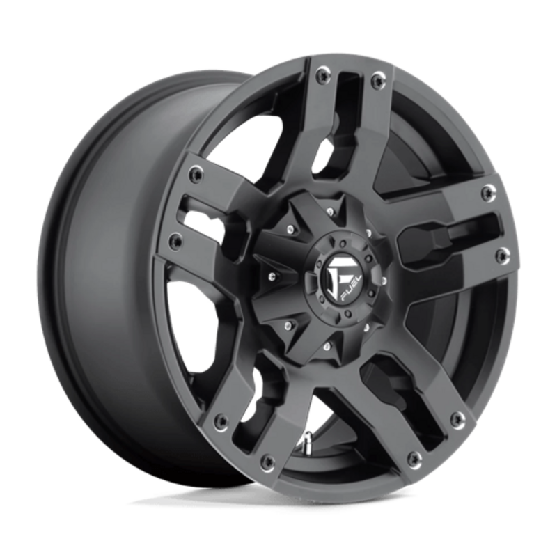 Llanta Fuel D515 Pump 18x9" 6x135/139.7 ET20 Flat Black