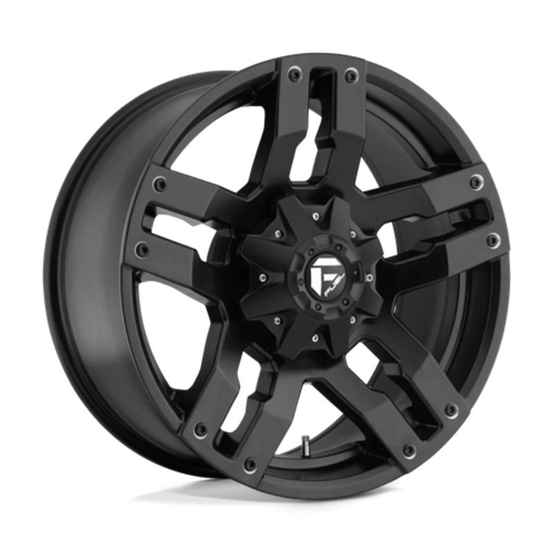Llanta Fuel D515 Pump 20x9" 6x135/139.7 ET20 Flat Black