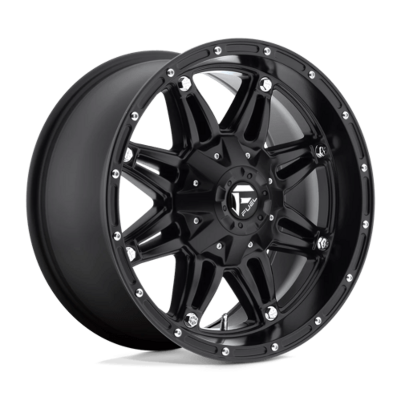 Llanta Fuel D531 Hostage 17x9" 5x127/135 ET-12 Flat Black