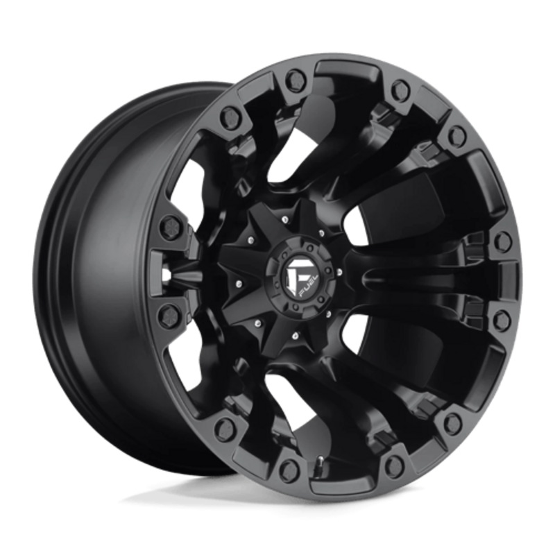 Llanta Fuel D560 Vapor 20x12" 6x135/139.7 ET-44 Flat Black