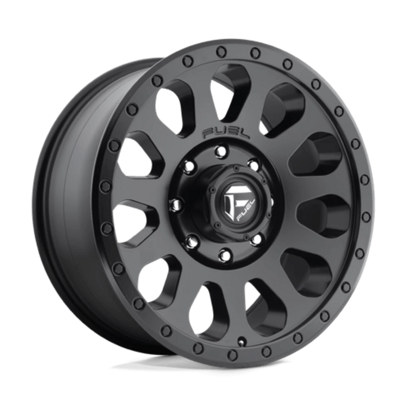 Llanta Fuel D579 Vector 18x9" 6x139.7 ET1 Flat Black